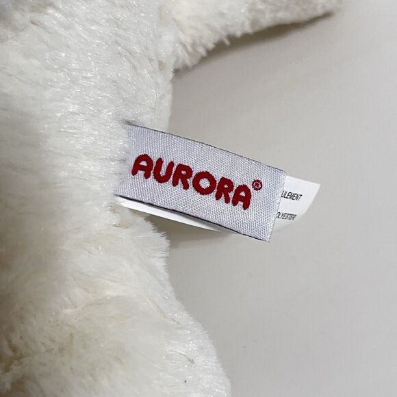 Aurora World Lopsie Wopsie Bunny Rabbit Plush Green Floral 9" w/ TAG - Picture 12 of 12